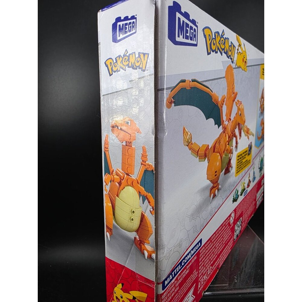 Mega Pokémon Charizard Building Set 222 Pieces Bonus Poké Ball Pin - Picture 9 of 9